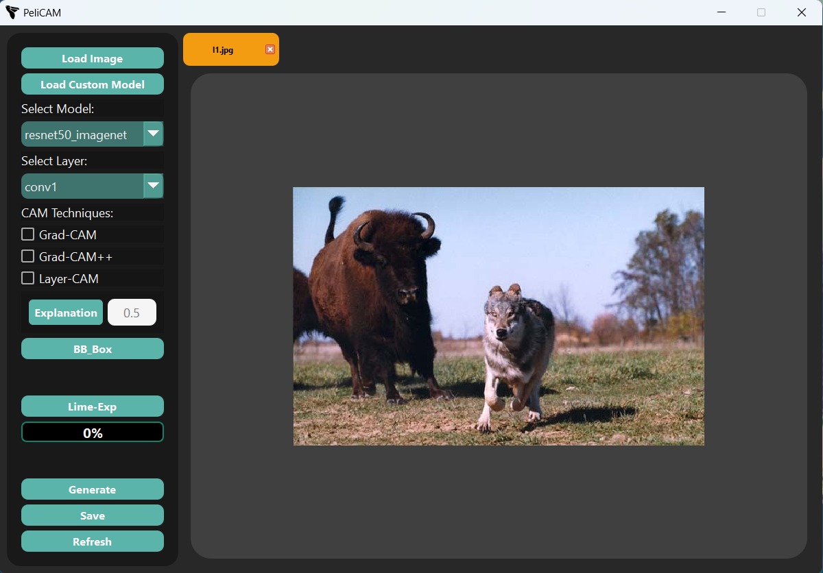 PeliCAM App Screenshot