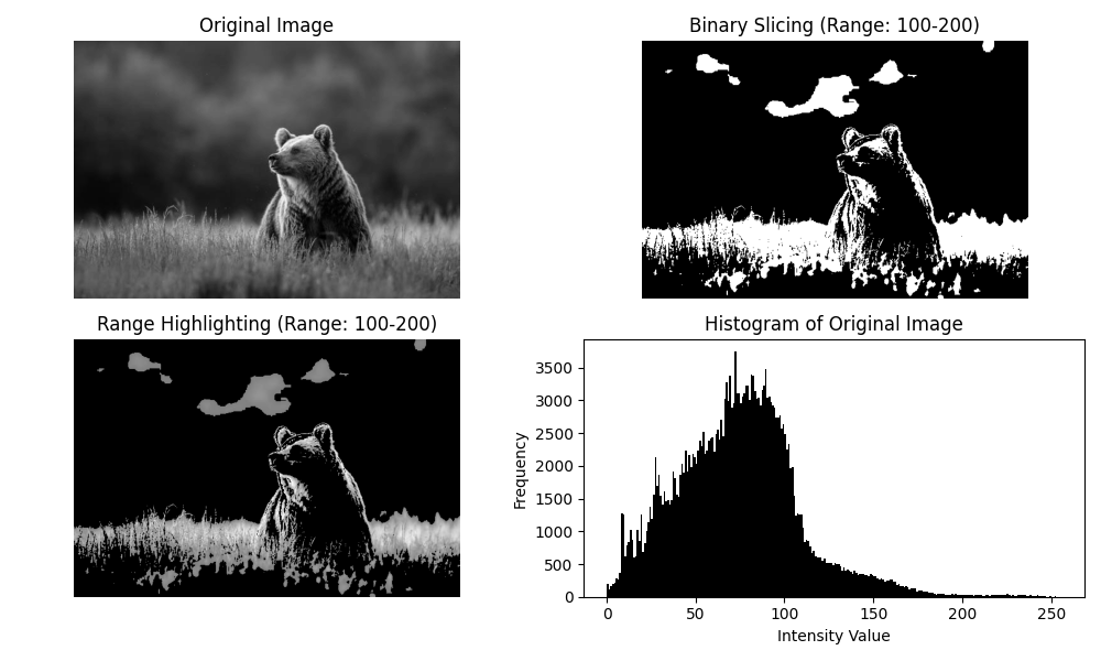 Intensity Slicing Example