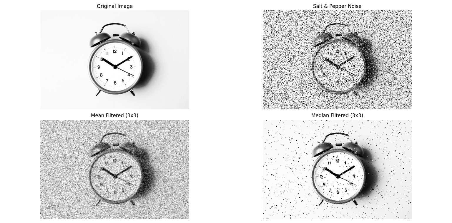 Salt & Pepper Noise Example